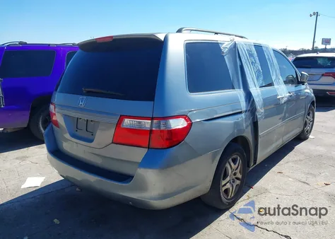 2007 Honda Odyssey Ex-L z USA, uszkodzony, nr VIN 5FNRL38687B012594